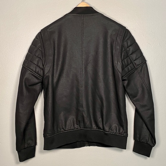 Zara Men Black Moto Bomber Eur L | USA L | 42 - Picture 2 of 2